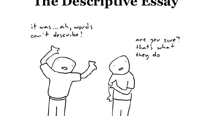how do i write a descriptive essay