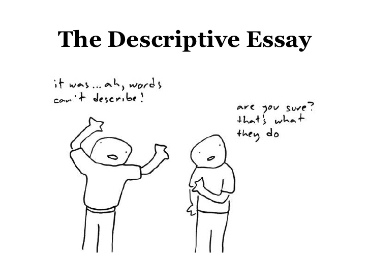 Writing descriptive essays