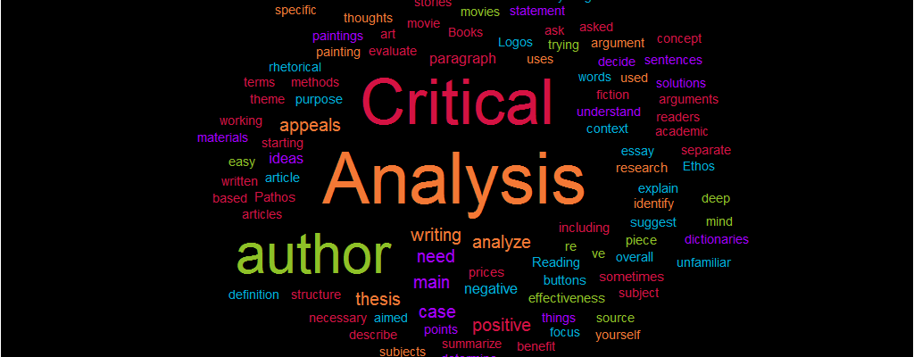 critical analysis websites