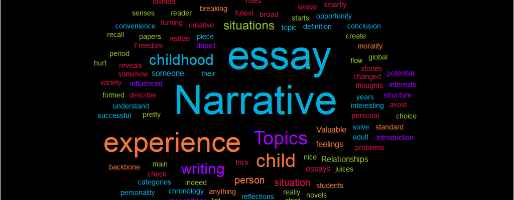 Topics Narrative essay