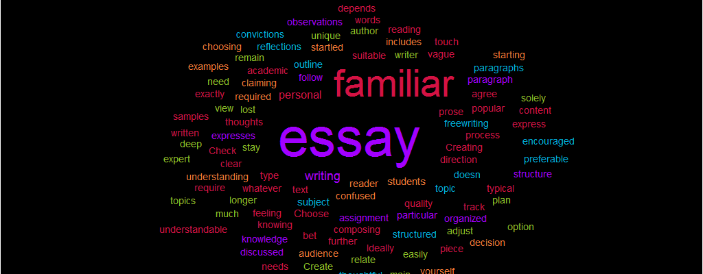 familiar essay meaning