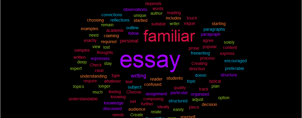 what is meant by familiar essay