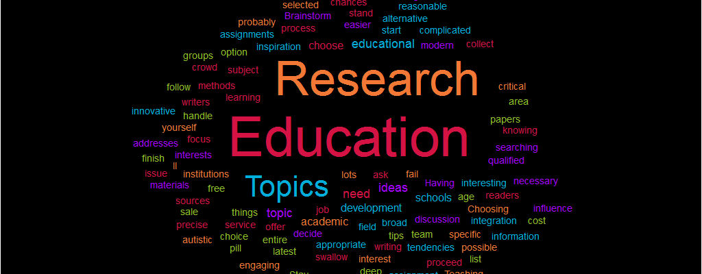 Education Research Paper Topics