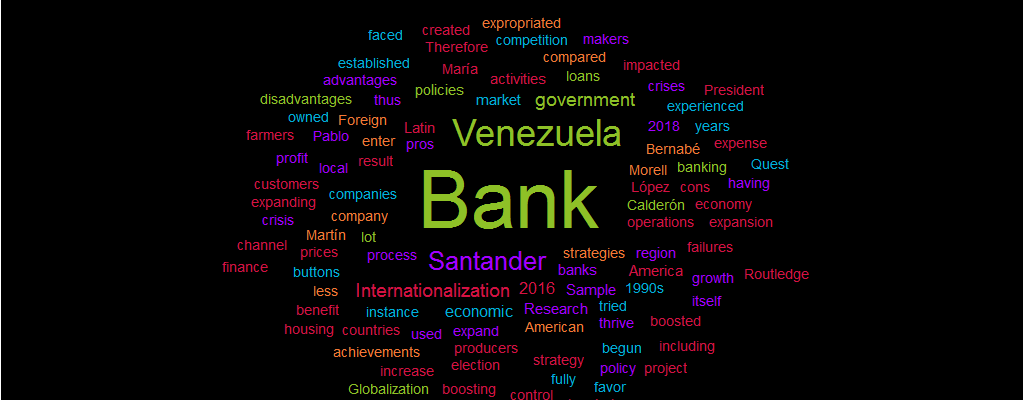 Research paper Sample: Internationalization of Santander Bank in Venezuela